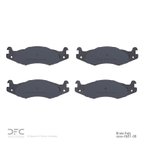 Dynamite Friction 1551-0651-00 Disc Brake Pad Set - Front or Rear - view 2