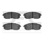 Dynamite Friction 1551-0653-00 Disc Brake Pad Set - Front - view 1