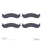 Dynamite Friction 1551-0655-00 Disc Brake Pad Set - Front - view 2