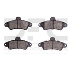 Dynamite Friction 1551-0661-00 Disc Brake Pad Set - Rear - view 1