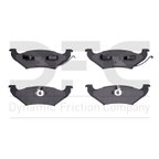 Dynamite Friction 1551-0662-00 Disc Brake Pad Set - Rear - view 2