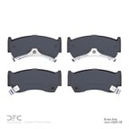 Dynamite Friction 1551-0668-00 Disc Brake Pad Set - Front - view 2