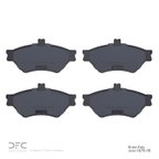 Dynamite Friction 1551-0678-00 Disc Brake Pad Set - Front - view 2