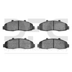 Dynamite Friction 1551-0679-00 Disc Brake Pad Set - Front - view 1
