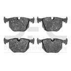 Dynamite Friction 1551-0683-00 Disc Brake Pad Set - Rear - view 1
