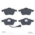 Dynamite Friction 1551-0687-10 Disc Brake Pad Set - Front - view 2