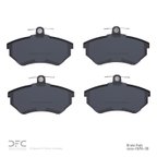 Dynamite Friction 1551-0696-00 Disc Brake Pad Set - Front - view 2