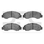 Dynamite Friction 1551-0701-00 Disc Brake Pad Set - Front - view 1