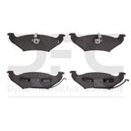 Dynamite Friction 1551-0715-00 Disc Brake Pad Set - Rear - view 2