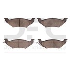 Dynamite Friction 1551-0715-00 Disc Brake Pad Set - Rear - view 1