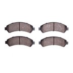 Dynamite Friction 1551-0726-00 Disc Brake Pad Set - Front - view 1