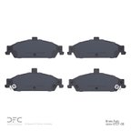 Dynamite Friction 1551-0727-00 Disc Brake Pad Set - Front - view 2