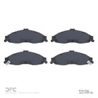 Dynamite Friction 1551-0749-00 Disc Brake Pad Set - Front - view 2