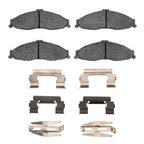 Dynamic Friction 1551-0749-01 Disc Brake Pad Set - Front - view 1