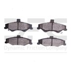 Dynamite Friction 1551-0750-00 Disc Brake Pad Set - Rear - view 1
