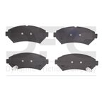 Dynamite Friction 1551-0753-00 Disc Brake Pad Set - Front - view 2