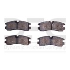 Dynamite Friction 1551-0754-00 Disc Brake Pad Set - Rear - view 1