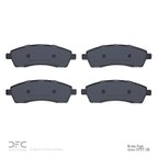 Dynamite Friction 1551-0757-00 Disc Brake Pad Set - Rear - view 2