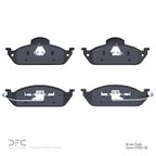 Dynamite Friction 1551-0760-00 Disc Brake Pad Set - Front - view 2