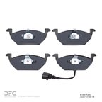 Dynamite Friction 1551-0768-10 Disc Brake Pad Set - Front - view 2