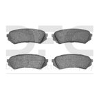 Dynamite Friction 1551-0773-00 Disc Brake Pad Set - Rear - view 1