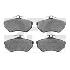 Dynamite Friction 1551-0780-00 Disc Brake Pad Set - Front - view 1