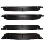 Dynamite Friction 1551-0786-10 Disc Brake Pad Set - Front, Front and Rear or Rear - view 2