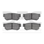 Dynamite Friction 1551-0813-00 Disc Brake Pad Set - Rear - view 1