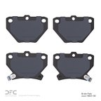 Dynamite Friction 1551-0823-00 Disc Brake Pad Set - Rear - view 2