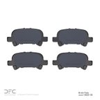 Dynamite Friction 1551-0828-00 Disc Brake Pad Set - Rear - view 2