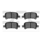 Dynamite Friction 1551-0828-00 Disc Brake Pad Set - Rear - view 1