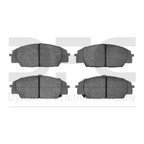 Dynamite Friction 1551-0829-00 Disc Brake Pad Set - Front - view 1