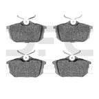 Dynamite Friction 1551-0838-00 Disc Brake Pad Set - Rear - view 1