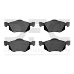 Dynamite Friction 1551-0843-00 Disc Brake Pad Set - Front - view 1