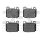 Dynamite Friction 1551-0874-00 Disc Brake Pad Set - Rear - view 1