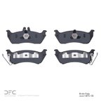 Dynamite Friction 1551-0875-00 Disc Brake Pad Set - Rear - view 2