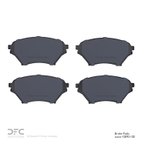 Dynamite Friction 1551-0890-00 Disc Brake Pad Set - Front - view 2