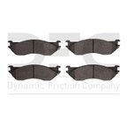 Dynamite Friction 1551-0897-00 Disc Brake Pad Set - Front - view 1
