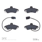 Dynamite Friction 1551-0899-00 Disc Brake Pad Set - Rear - view 2