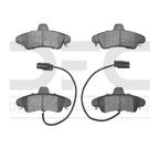 Dynamite Friction 1551-0899-00 Disc Brake Pad Set - Rear - view 1