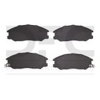 Dynamite Friction 1551-0903-00 Disc Brake Pad Set - Front - view 2