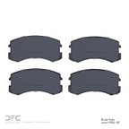 Dynamite Friction 1551-0904-00 Disc Brake Pad Set - Front - view 2