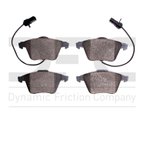 Dynamite Friction 1551-0915-10 Disc Brake Pad Set - Front - view 1