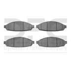Dynamite Friction 1551-0931-00 Disc Brake Pad Set - Front - view 1