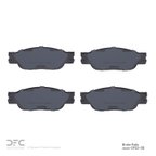 Dynamite Friction 1551-0933-00 Disc Brake Pad Set - Front - view 2