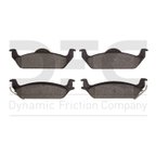 Dynamite Friction 1551-0963-00 Disc Brake Pad Set - Rear - view 1