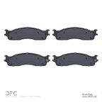 Dynamite Friction 1551-0965-00 Disc Brake Pad Set - Front - view 2