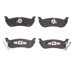 Dynamite Friction 1551-0998-00 Disc Brake Pad Set - Rear - view 2