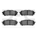 Dynamite Friction 1551-1004-00 Disc Brake Pad Set - Rear - view 1