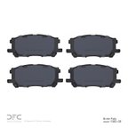 Dynamite Friction 1551-1005-00 Disc Brake Pad Set - Front - view 2